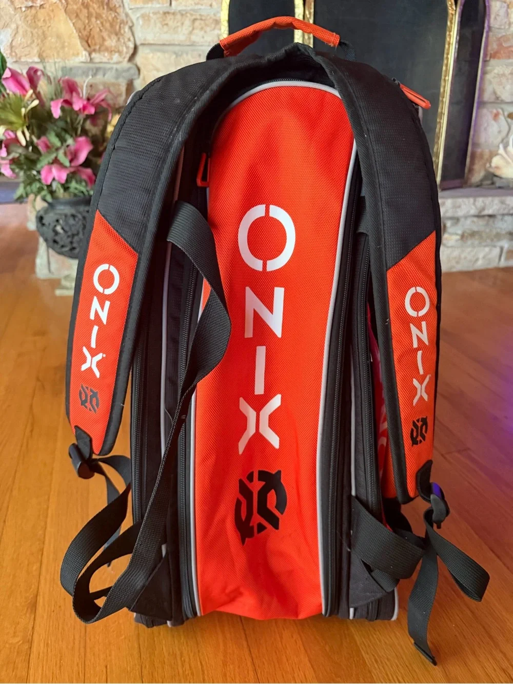Men's Orange & Black Duffel Paddle Bag